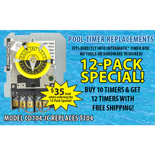 Precision Direct Pool Timer Replacement Series