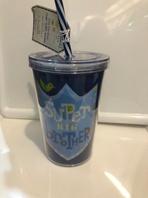 Big Brother Tumbler, Little Brother Cup, Pregnancy Reveal, Sibling Gift,  Kids Tumbler With Straw 