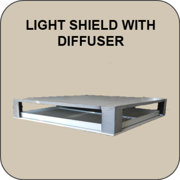Light Shield with Diffuser