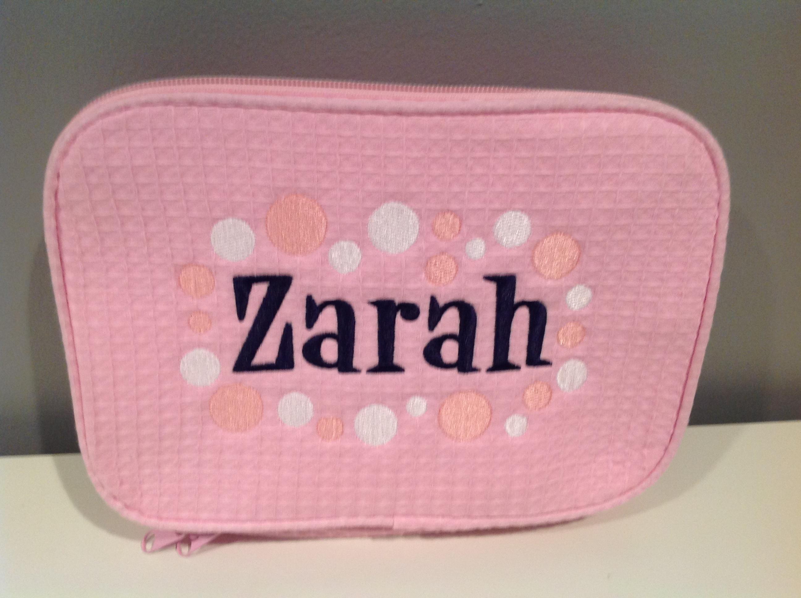Pink Toiletry Bag