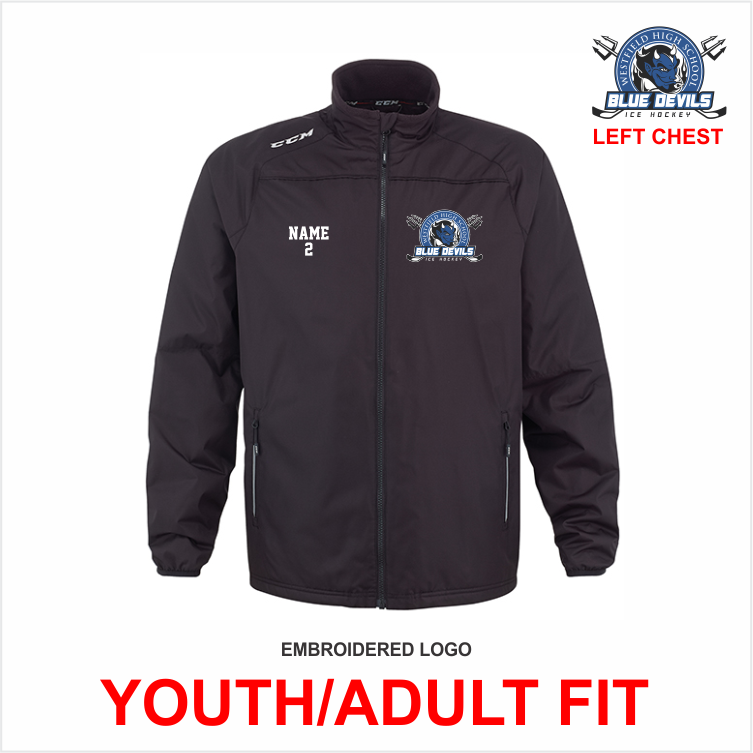 WHS BOYS ICE HOCKEY '19'20 BLACK CCM MIDWEIGHT JACKET