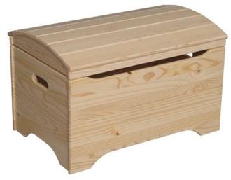 round top toy chest