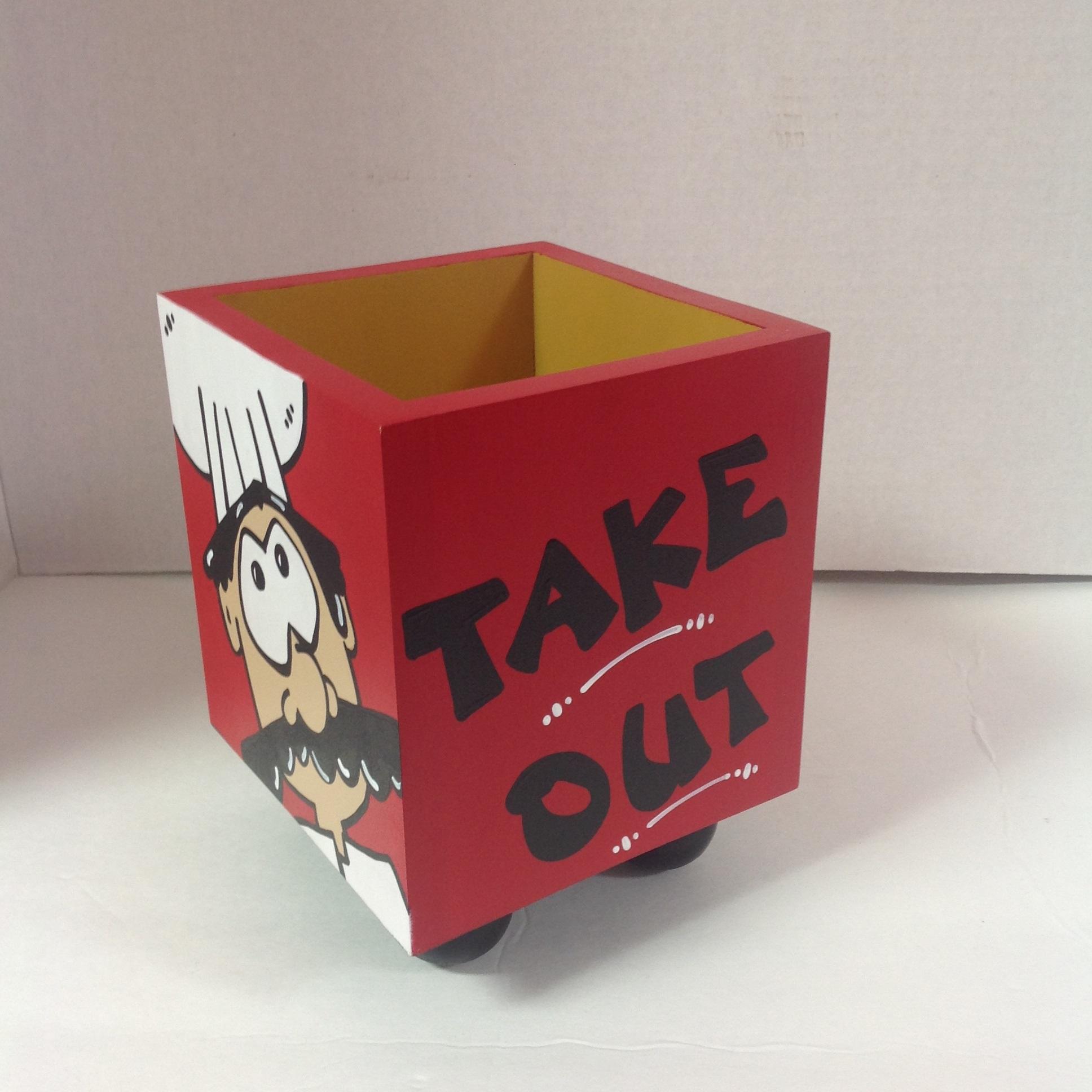 Chef Take Out Menu Box