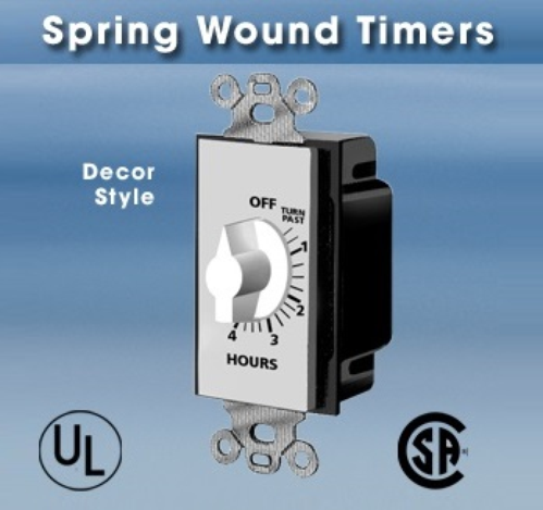 Spring Wound Timer - Decor Style