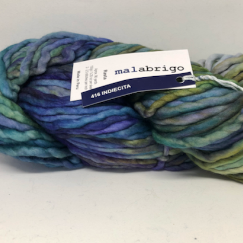 Malabrigo caprino Knitapestry
