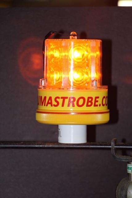 battery operated caution light