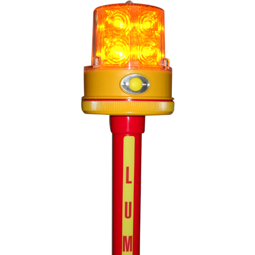 Pole Mounted Warning Light The Scepter (Remote optional)