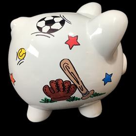 Sports piggy store bank