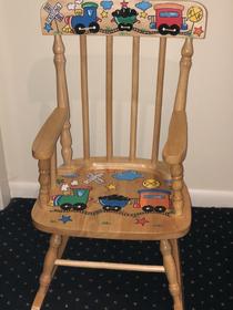 Train Design Rocking Chair