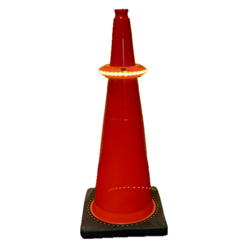 LXTR35A 360° Rechargeable LED Traffic Cone Ring