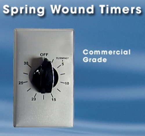 Spring Wound Timer - Commercial Grade