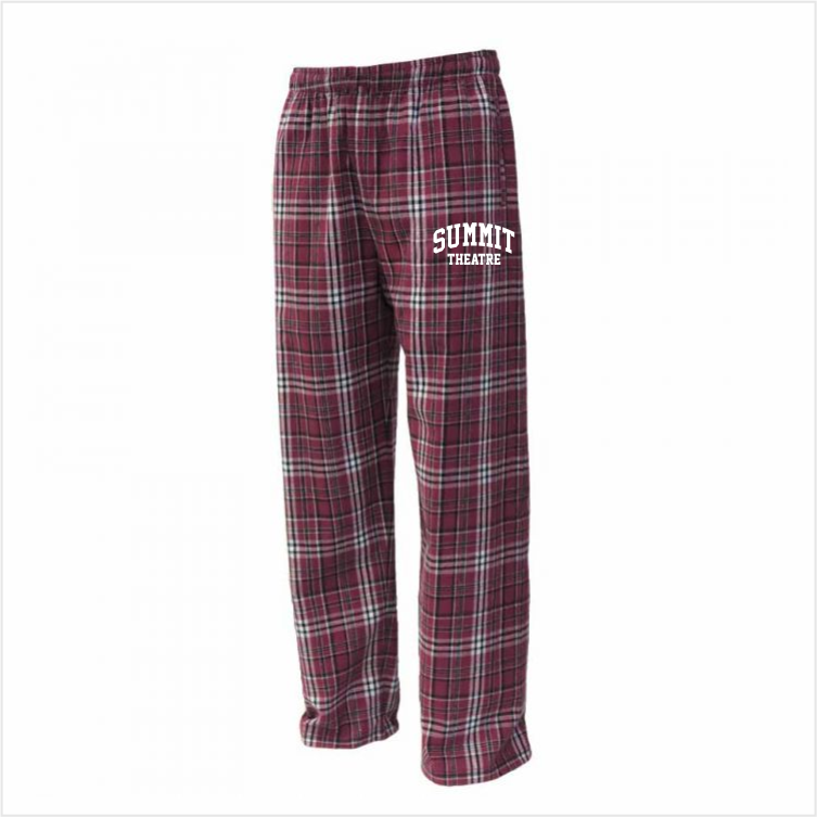 Adult Flannel Pants (Navy/White) - Cotting School