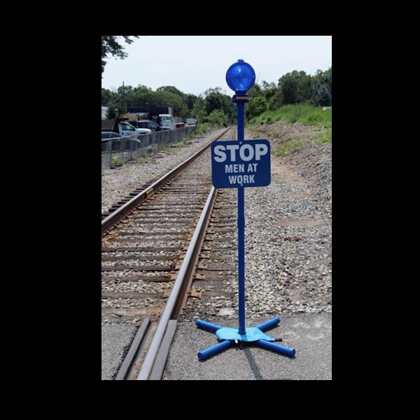 Railroad Flag Stand Model LXRRFSB