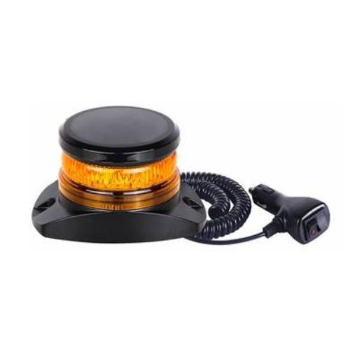 LX-8-A-RTM  LED VEHICLE POWERED AMBER BEACON WITH ROTATIING AND FLASH SIGNALS