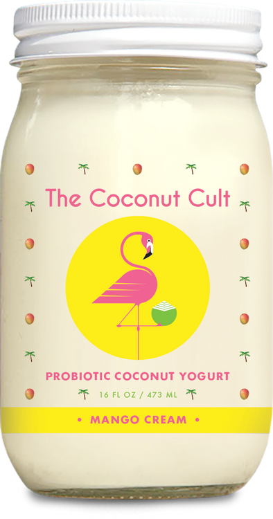 Coconut Cult Probiotic Coconut Yogurt Mangos N Cream